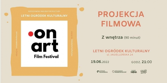 Festiwal On Art | projekcja filmowa w Letnim Ogródku Kulturalnym